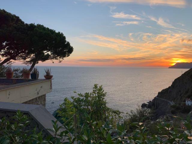 Alloggio vista mare Macrescia Riomaggiore Esterno foto